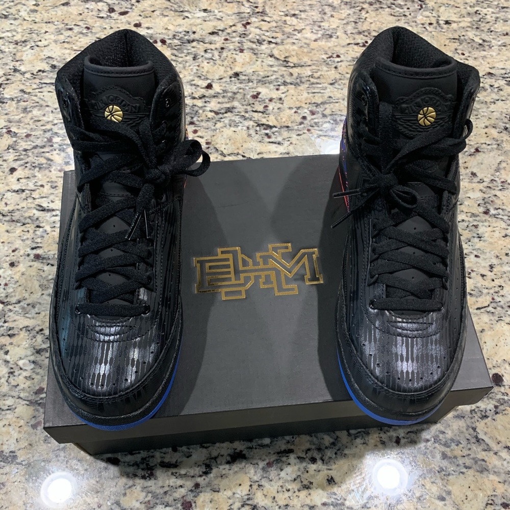 ‼️SOLD‼️NIB MENS AIR JORDAN 2s BLACK HISTORY